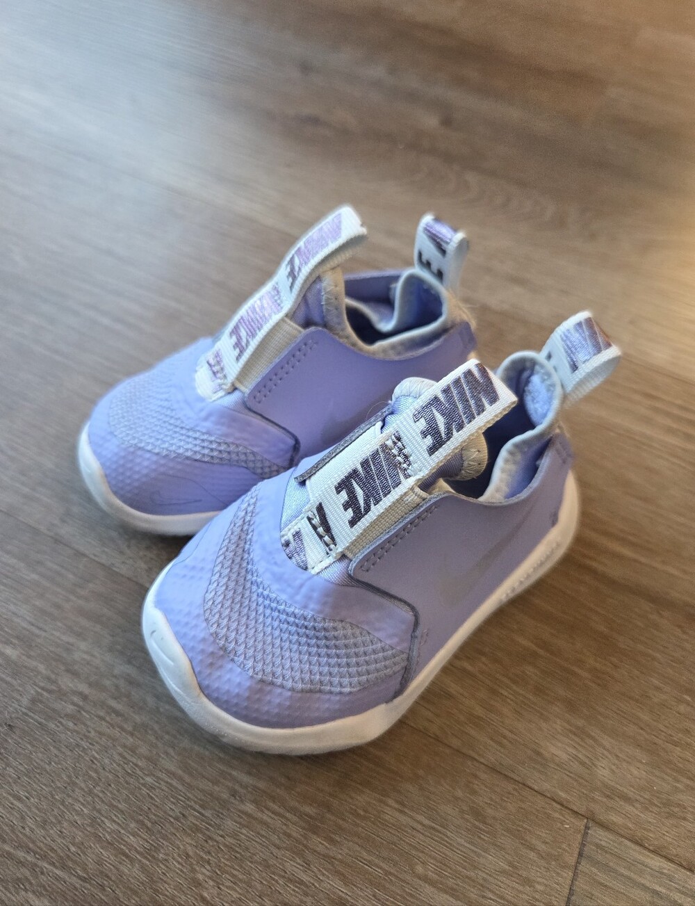 NIKE Flex Runner Baby Toddler Purple Slip-On Athletic Sneakers Shoes Girls 5c